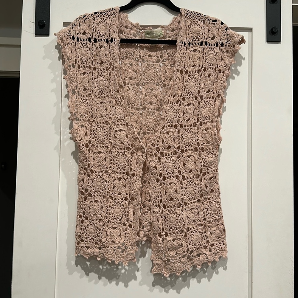 Flying Tomato Crochet Vest
